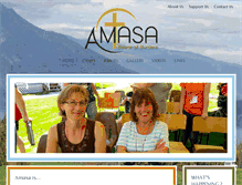 Tablet Screenshot of amasa.ca